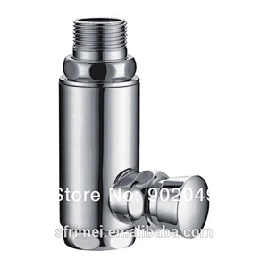 KF-9042 Hand Control Flush Valve Chrome Plated Faucet Spare Parts Kitchen Faucet Enclosures Bathroom Parts