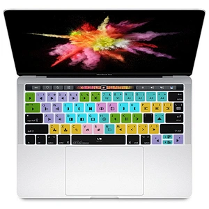 Avid Media Composer Shortcuts Silicone Keyboard Cover for mac book touch bar 13 15 2018 new air keyboard cover