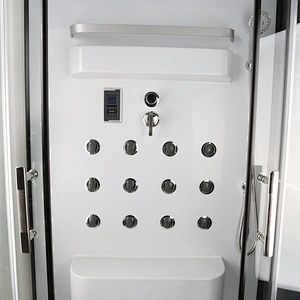 AJL-5806 Black Rectangle Style Cheap Wholesale Shower Bathroom