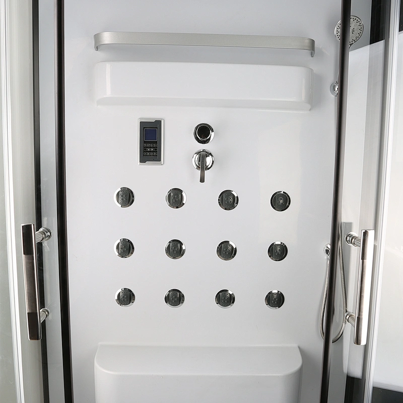 AJL-5806 Black Rectangle Style Cheap Wholesale Shower Bathroom