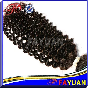 Density Full cuticle 100% raw unprocessed brazilian hair afro kinky