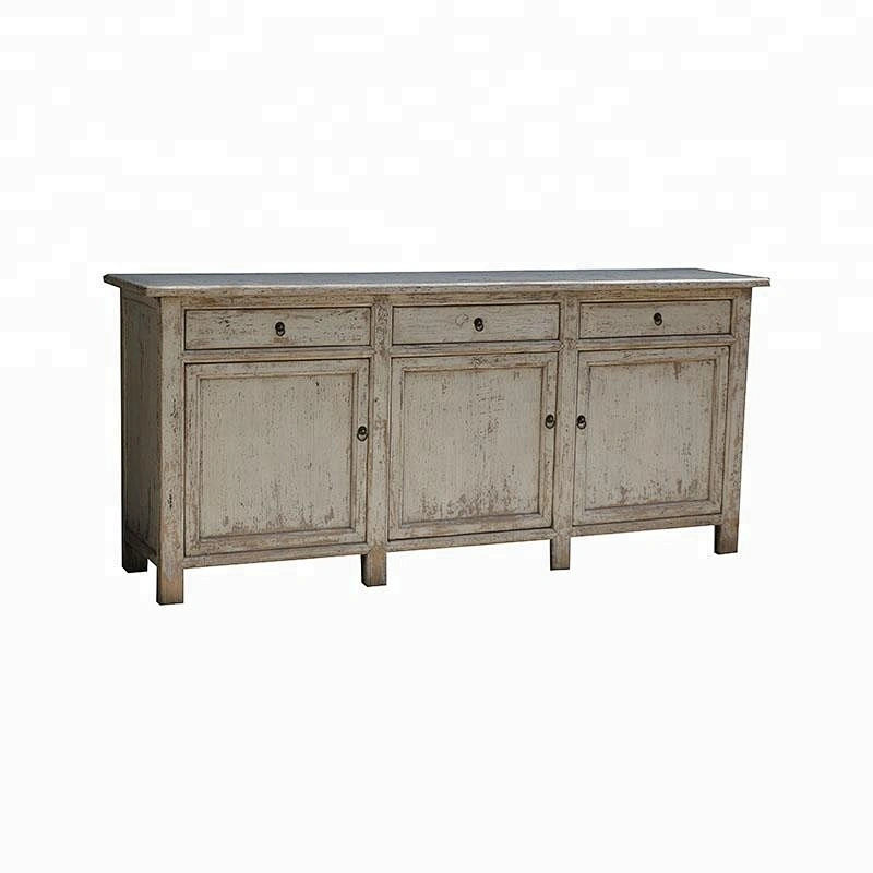 beijing chinese antique distressed rustic lobby sideboard furniture