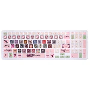 Dustproof Waterproof Laptop Keyboard Skin keyboard dust cover for dell laptop silicone Cover 15C 15CR 5000 15MR 15M 15MD 15L