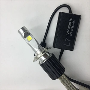 Car Led Headlight 8000lm 60w  L7 H7 Motorcycle Light Auto H7 Led Headlight