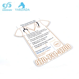 Make your own design advertising souvenir hospital business card fridge magnet