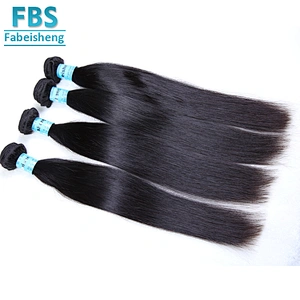 2018 FBS high quality straight virgin human hair 100% unprocessed human hair extension