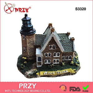 S3320 3d Silicone castle shape handmade soap molds house villa silicone fondant moulds