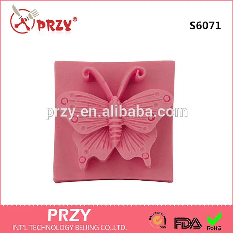 DIY Butterfly character silicone mold for soap making 3d soap molds