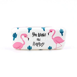 Torrid Areas Flamingo Cacti Digital Printing Eyeglass Case