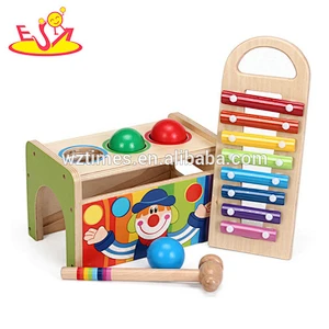 high quality baby wooden toy musical instruments for wholesale W07A126