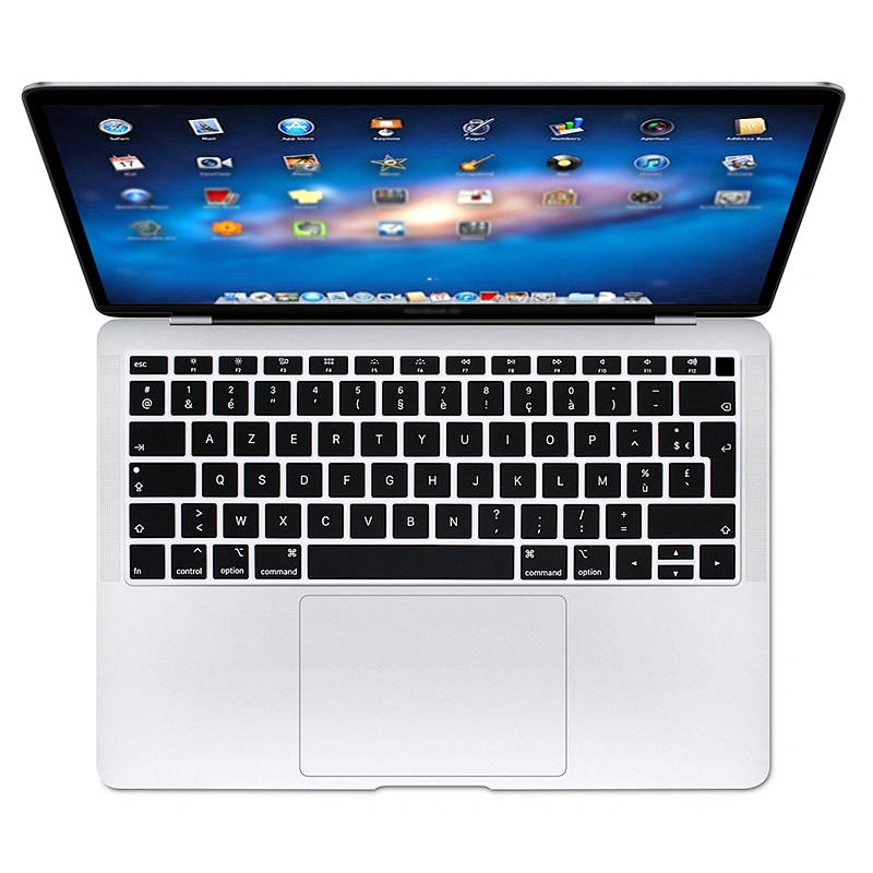 ali baba french custom laptop keyboard skin Silicone Keyboard Cover for Macbook Air 13 Inch A1932 Keyboard Protector EU Version