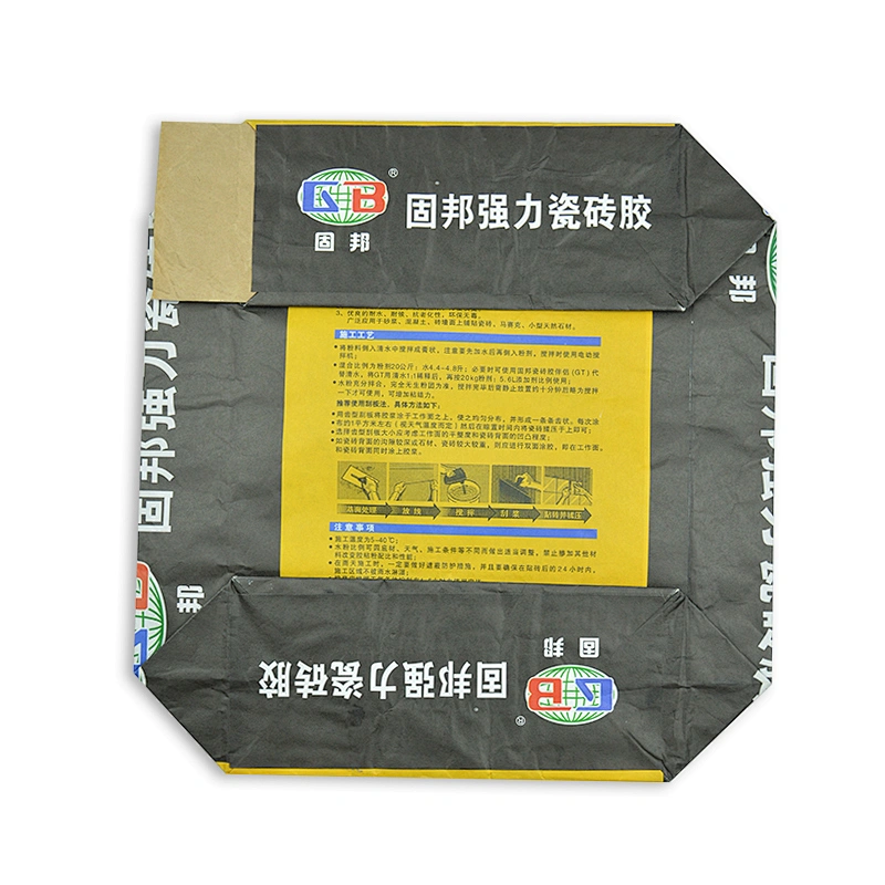 High quality 20kg 25kg cement putty packaging bag