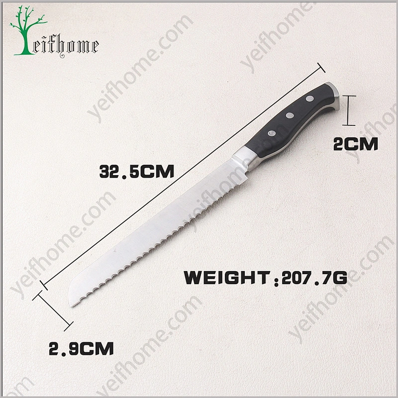 Hot sellstainless steel bread knife with poly handle