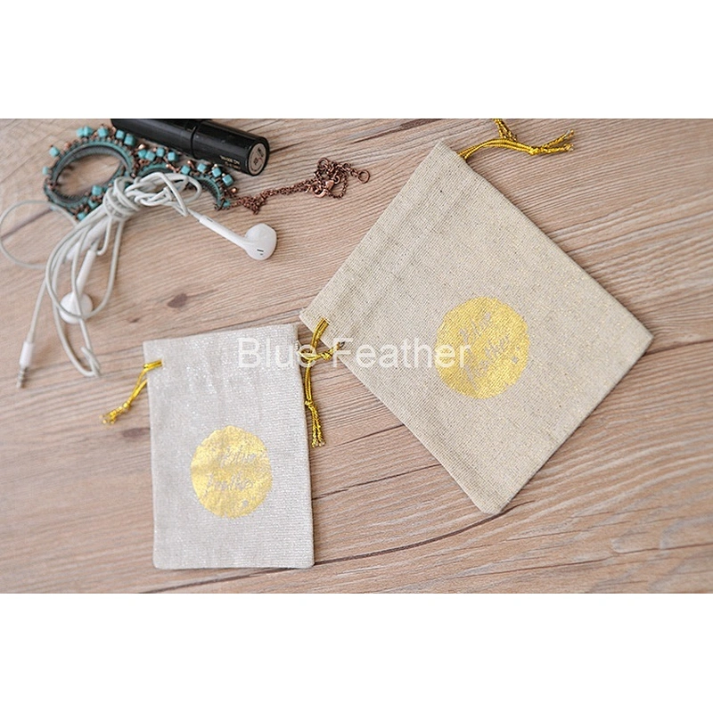 Linen Rope Bag Receive Bag Bunch Of Pocket Coirn Purse