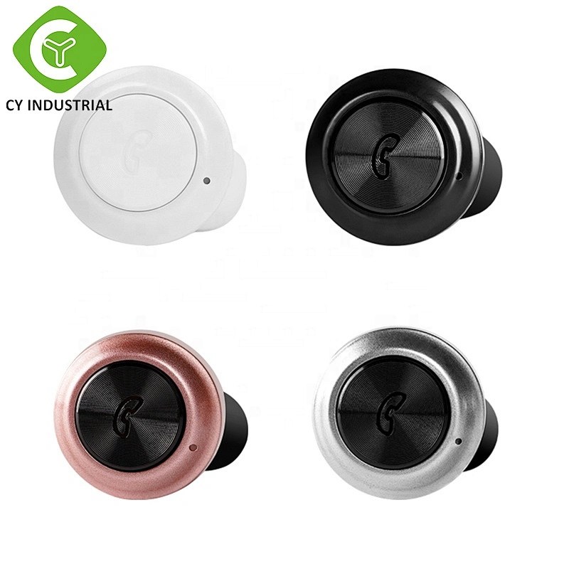 BT V5.0 In-ear Earbuds Twin true wireless Pair Earphone with charging box for iphone xs max