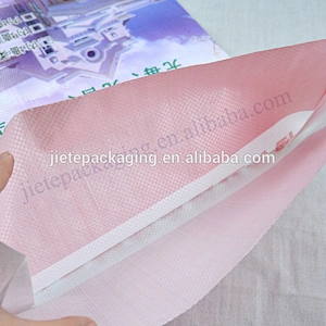 Bopp laminated 20kg pp woven cement bag for wall putty powder,mortar,lime,tile adhesive