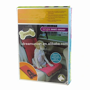 Pet Car Front Back Single Seat Cover Dog Cat Pets Waterproof Protector Mat Liner Blanket Oxford Durable