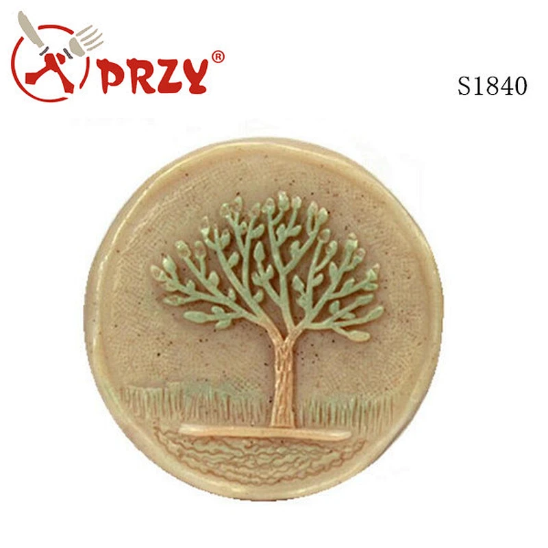 Tree shape handmade silicone soap molds