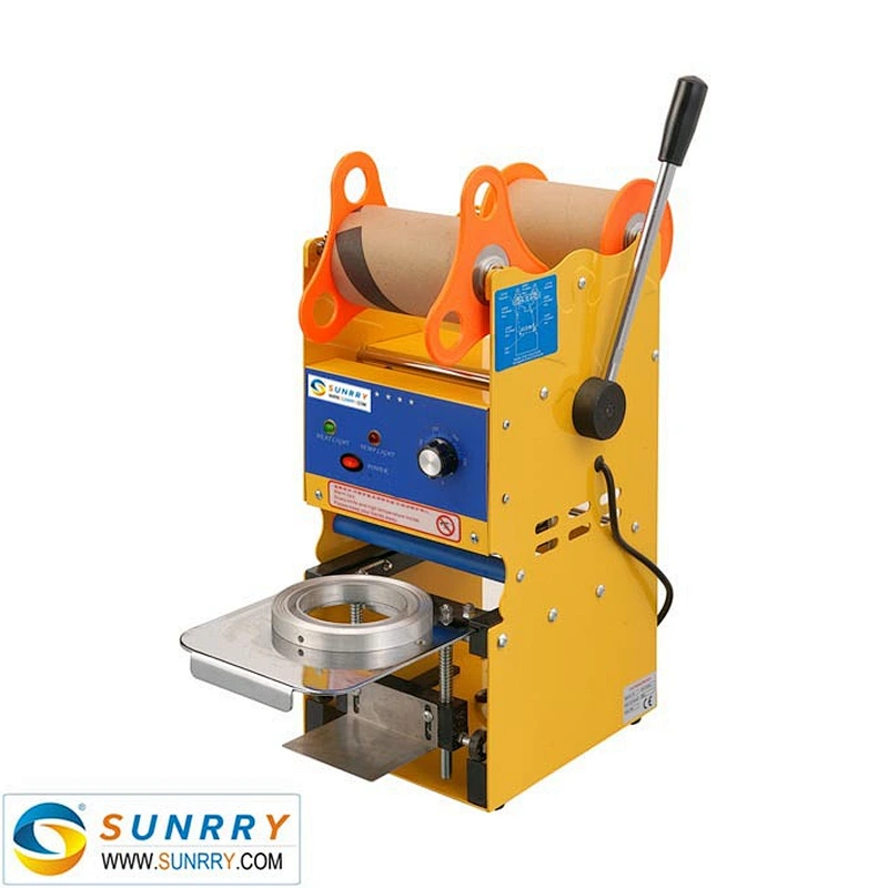 Guangzhou Machinery High Output 300-500 cup/h Plastic Cup Sealer Machine