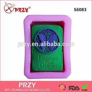 Butterfly decorating character DIY silicone molds handmade soap silicone molds