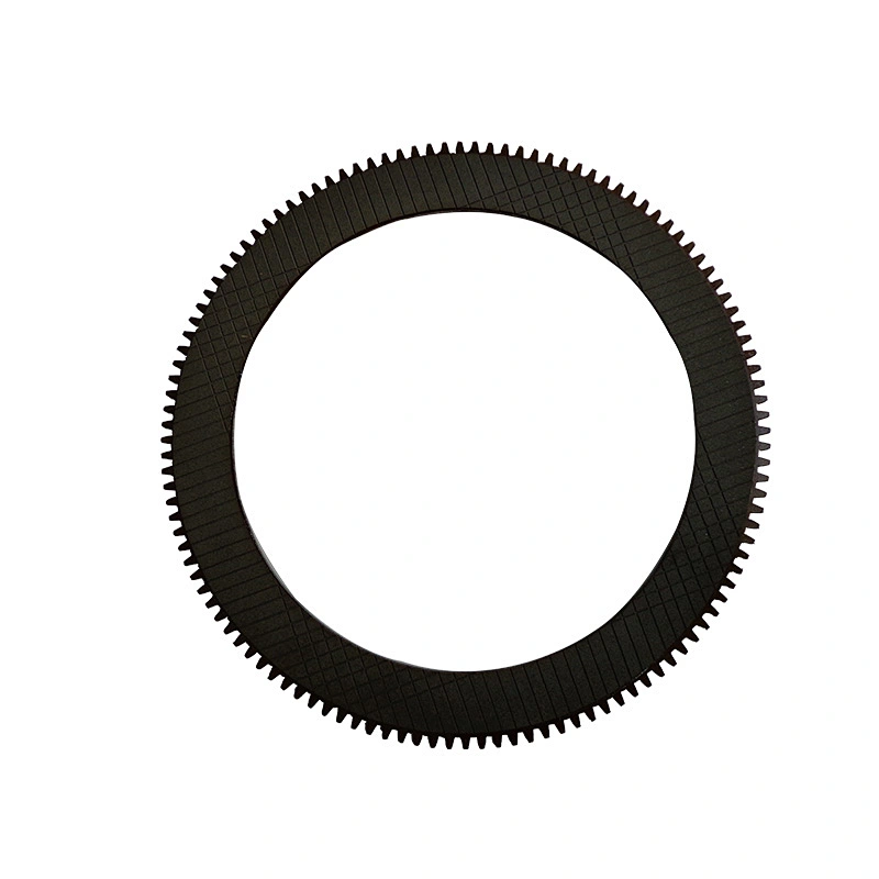 Friction disc transmission for wheel loader