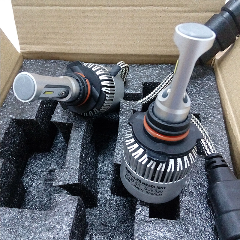 Hot Sale 9-32V DC 8000 lm 9005 headlight bulb kit led head lights for cars