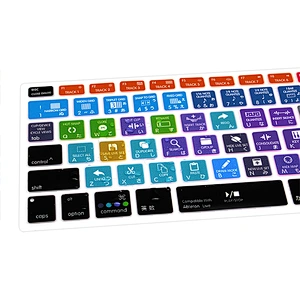 Hot Selling 2019 Amazon Durable Ableton Live Silicone Shortcuts Keyboard Skin For Macbook Pro 13