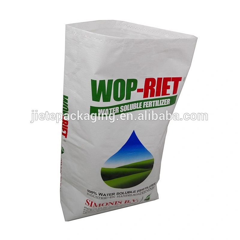 Video, 25kg 50kg square bottom opp laminated pp woven urea fertilizer packaging bag design price with lining