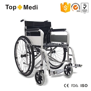 Standard Manual Steel Wheelchair with Cheap Price for Saudi Arabia Market
