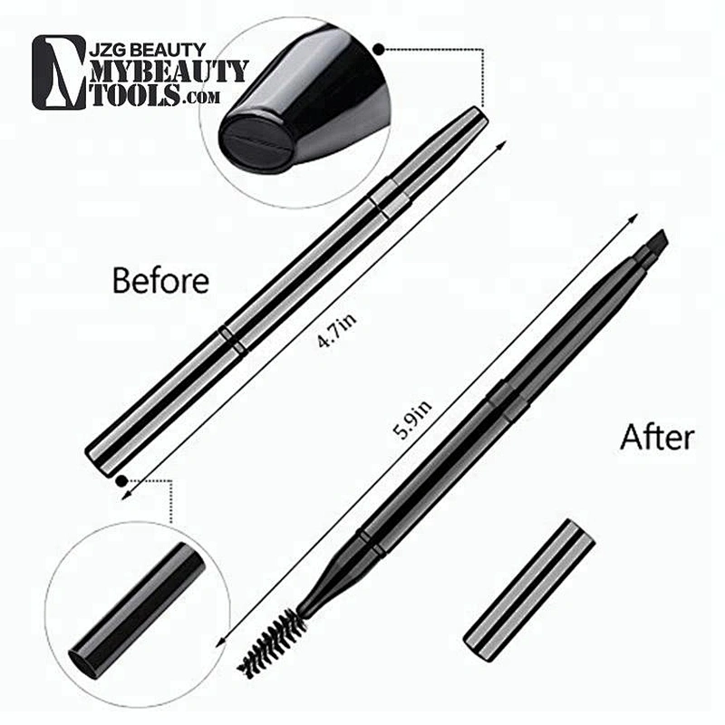 Custom private label lip brush and eyeshadow brush