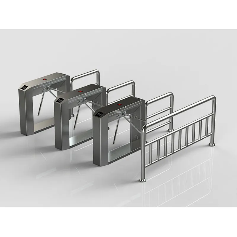 Stainless Steel Three-arm Adjustable Rotation Portable Turnstiles