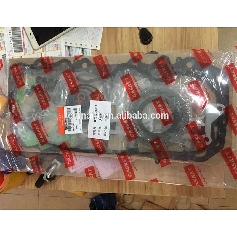 WA85 excavator 4D98E engine gasket kit repairing kit
