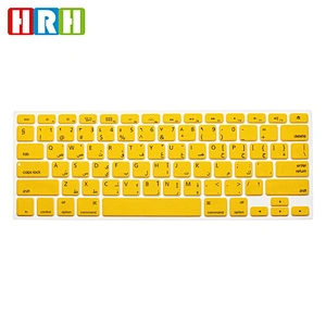 Retail Custom Waterproof Colored Laptop With Arabic english laptop keyboard For Macbook Pro a1342 arabic keyboard