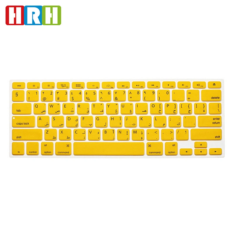 Retail Custom Waterproof Colored Laptop With Arabic english laptop keyboard For Macbook Pro a1342 arabic keyboard