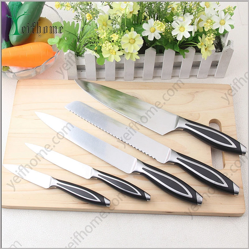 High-end eco friendly cooking utensil kitchen knife sets