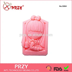 custom decorative silicon rubber soap molds
