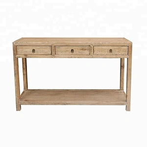 chinese antique reproduction natural wood console table furniture