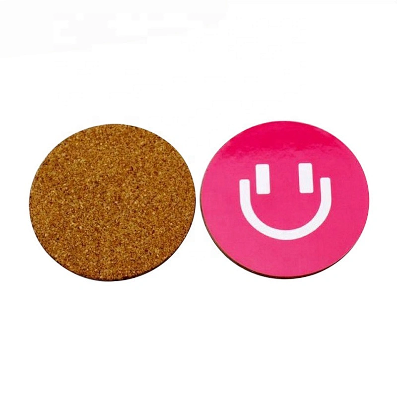 Colorful printing cup coaster,custom beer cork mdf coaster