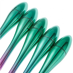 High Quality Colourful Customized Logo 5pcs Makeup Brush Set Professional