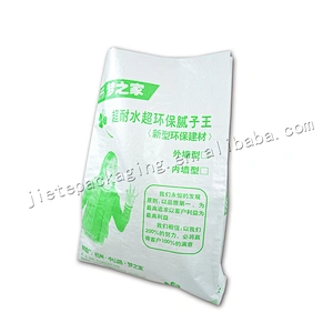 Factory sale customized white pp cement bag wall putty powder