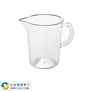 Convenient And Beautiful plastic liquid measuring cup 3L Measuring mug Clear jigger measuring cup with PC (SY-CT28E SUNRRY)