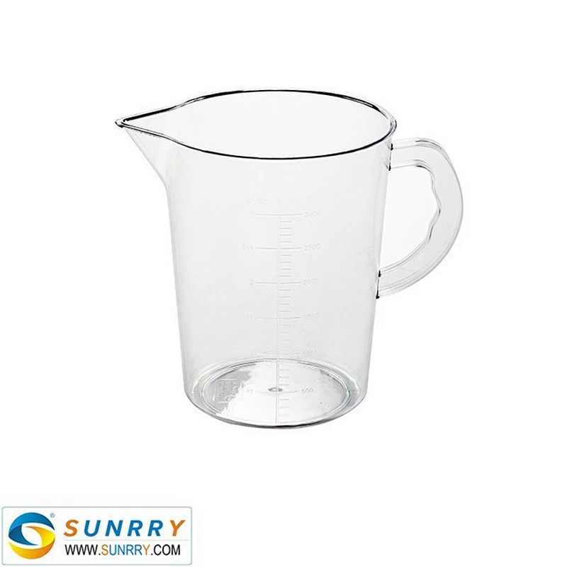 Convenient And Beautiful plastic liquid measuring cup 3L Measuring mug Clear jigger measuring cup with PC (SY-CT28E SUNRRY)