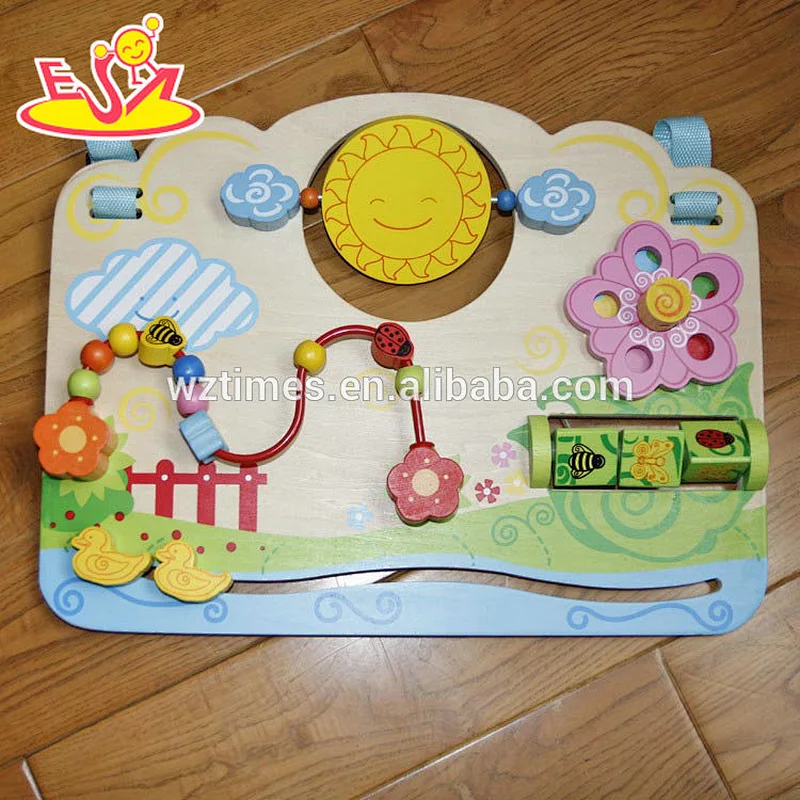 Wholesale new fashion multifunction wooden developmental toy for baby gift W12D082