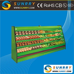 High Quality Open Multideck /Supermarket Upright Display Freezer