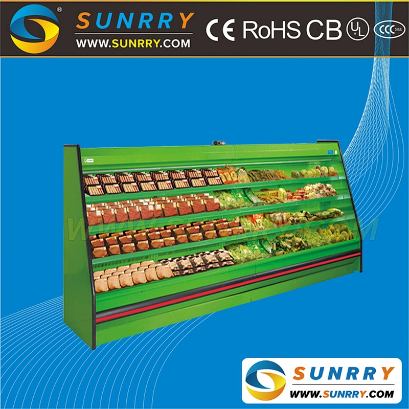 High Quality Open Multideck /Supermarket Upright Display Freezer