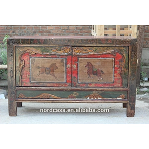 Asian antique Furniture living room wooden cabinet chinese antique furniture