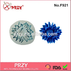 decorative fondant sunflower silicone cake mold