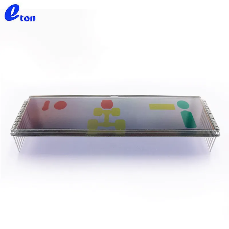 24-pin graphic transparent tire pressure measuring instrument lcd display