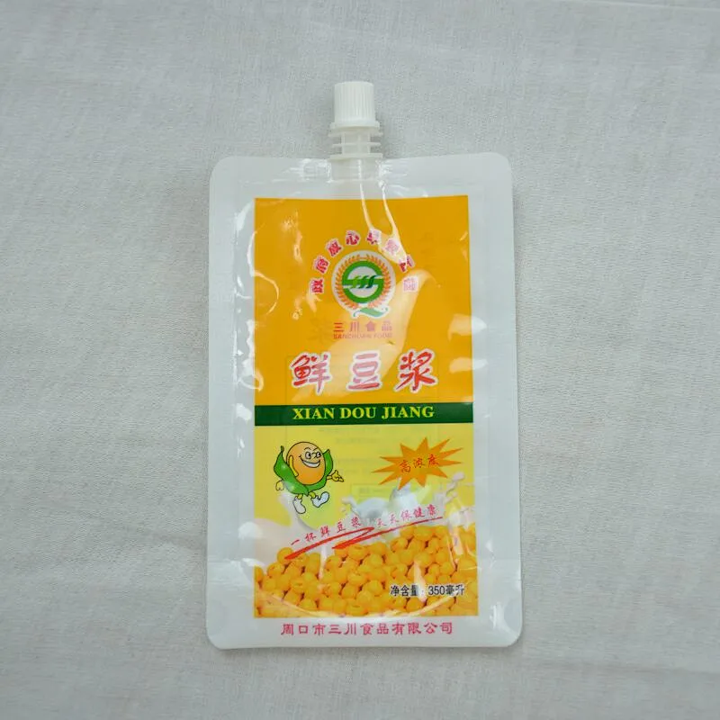 Customized wholesale PE plastic bag for jelly beverage packaging