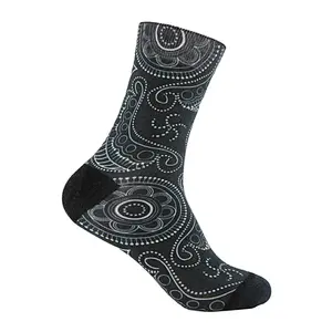 High Quality Bamboo Fiber Fashion Women's Printing Ready Product Pop Crew Socks